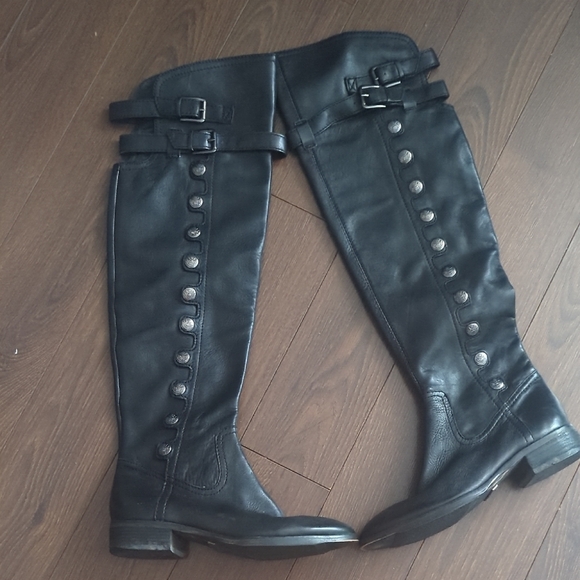 Sam Edelman Black Over the Knee Boots - Picture 5 of 11